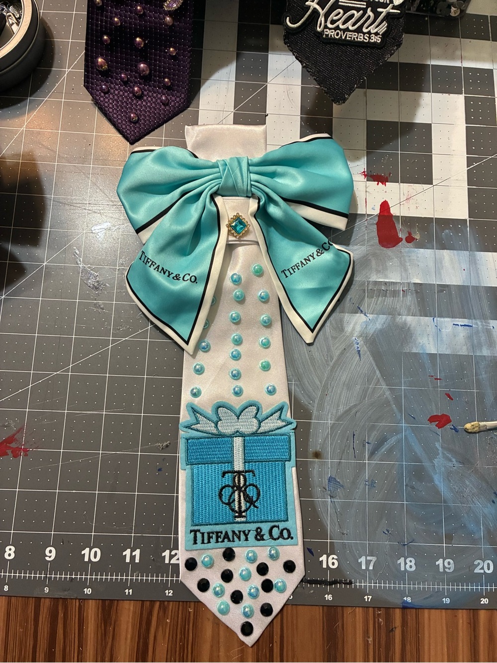 Hand made woman’s necktie